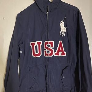 Ralph Lauren.. Boy/Girl (USA in Red and white letters) jacket..